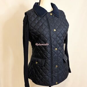 Ralph Lauren Dark Blue Quilted Vest